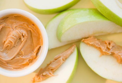 getty_rf_photo_of_apples_and_peanut_butter